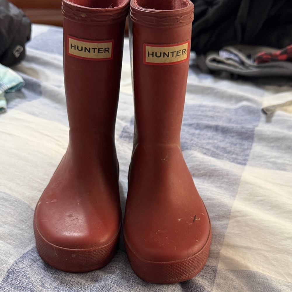 Hunter Classic Red Waterproof Boots